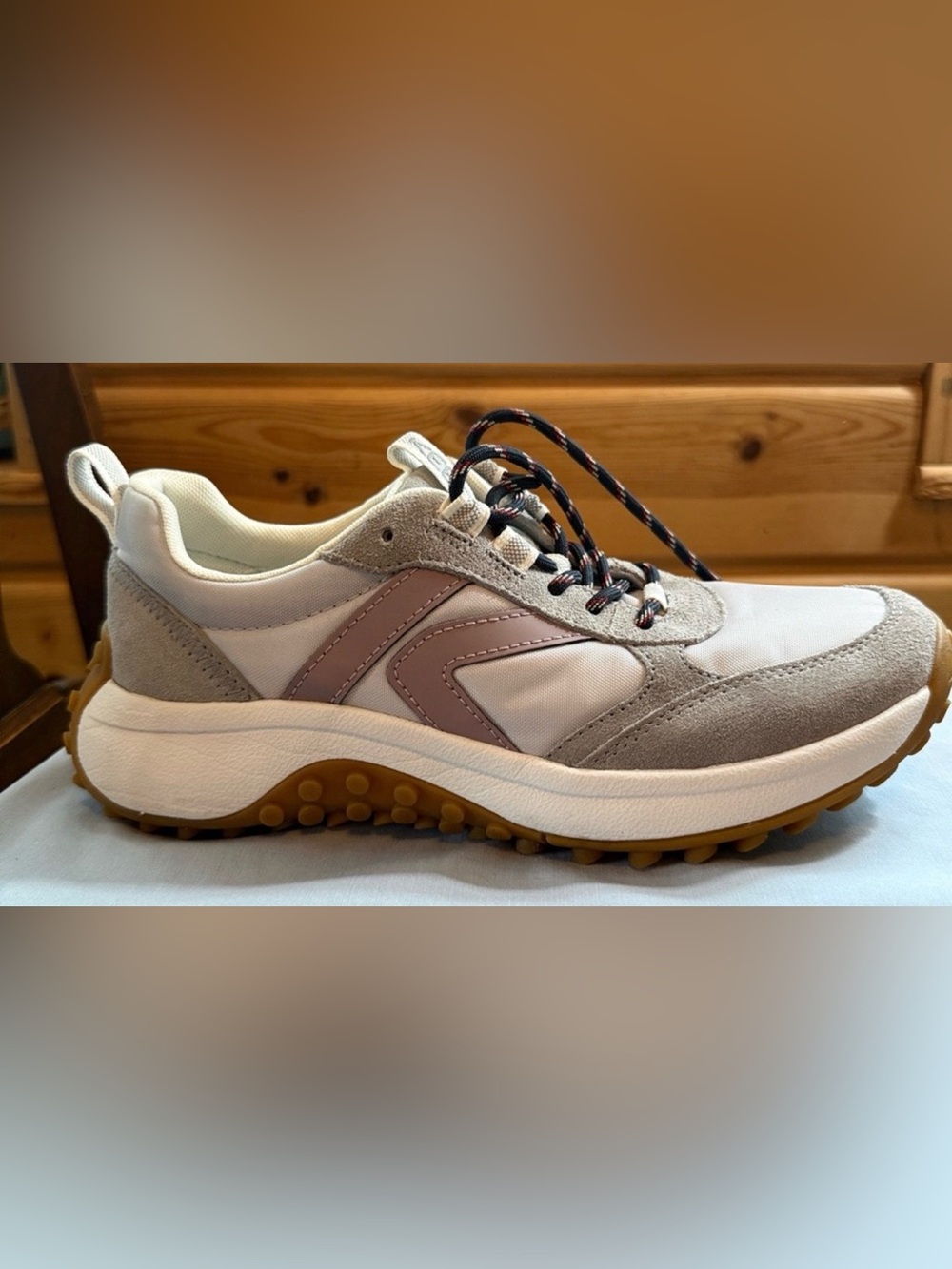 Ladies Keen KS86 Retro Suede Sneakers in Alloy/Toadstool Color NWOT size 8 - Picture 9 of 10